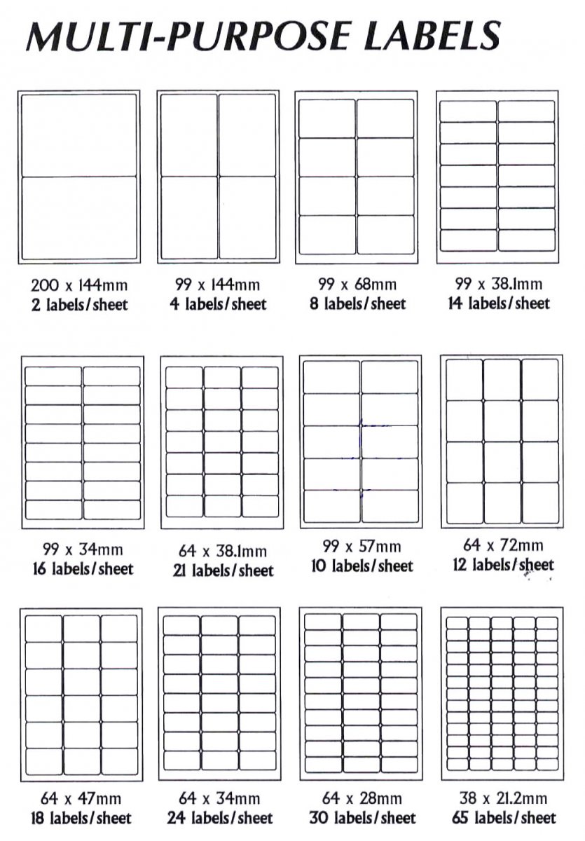 Labels for multi-purpose use > Printers in Fitzrovia, Central London, W1